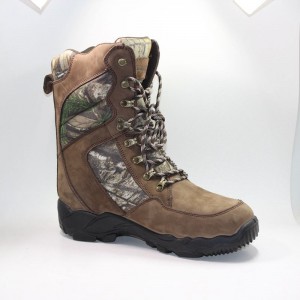 Nubuck Leather Upper With Camo Hunter Shoes