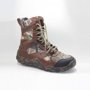 New Design Waterproof Men's Hunting Boots With Nubuck Leather